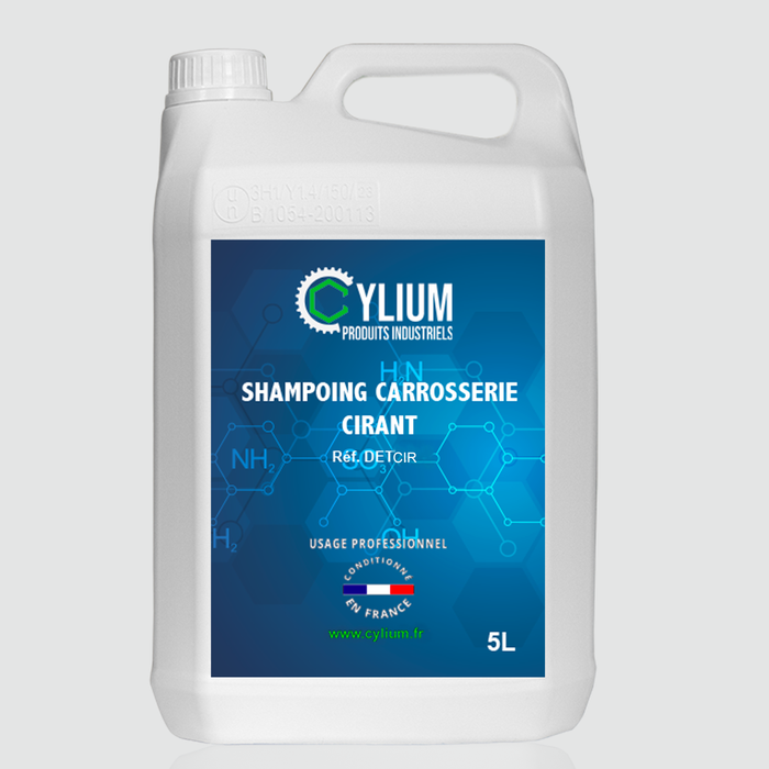 Shampoing carrosserie cirant - Bidon 5L